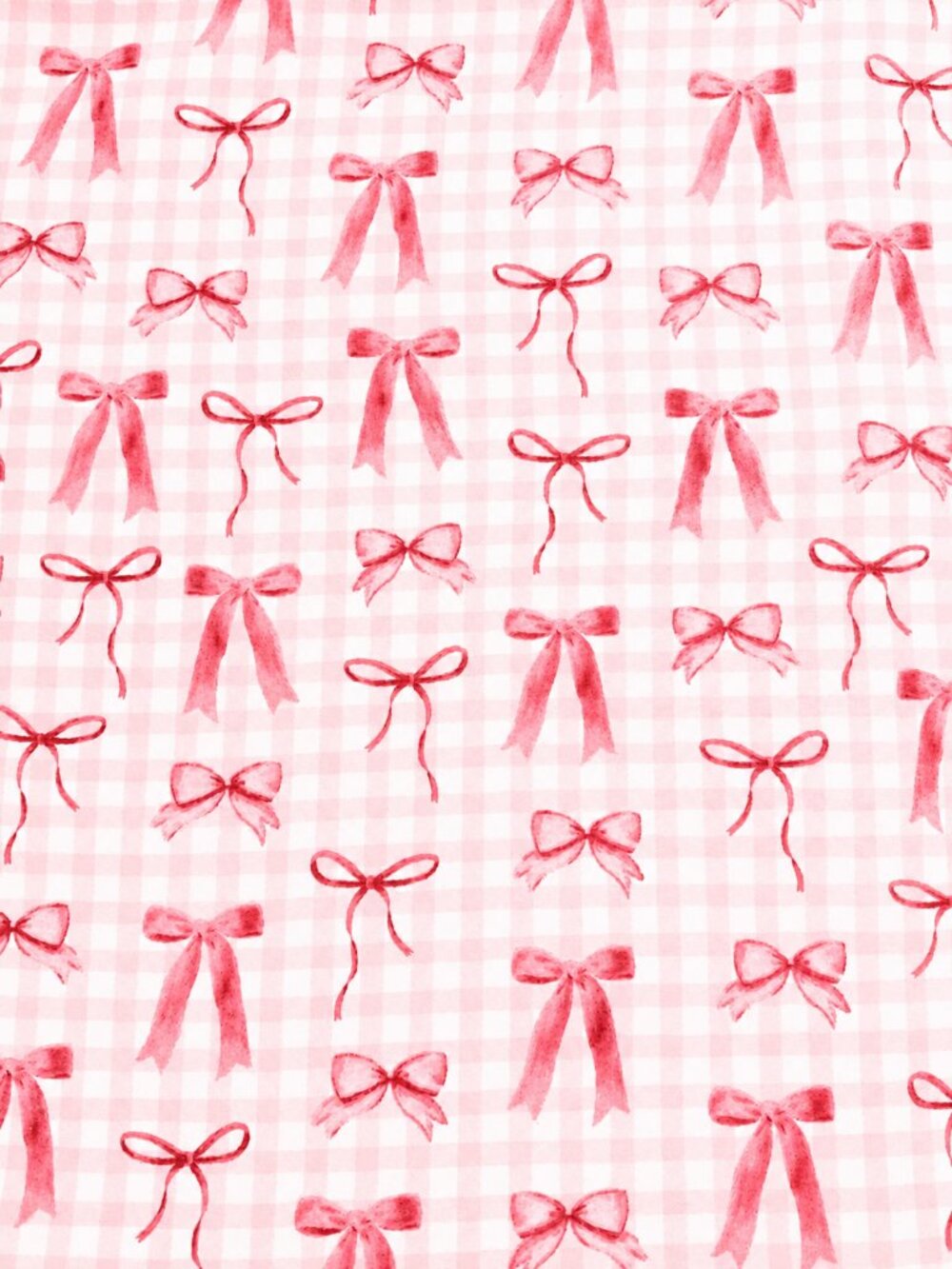 Sweet Pink Bows and Pinstripe Flannel Baby Blanket